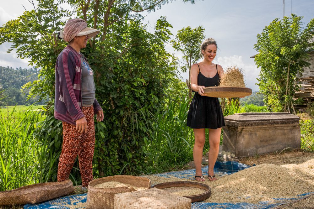 Tourist in Bali