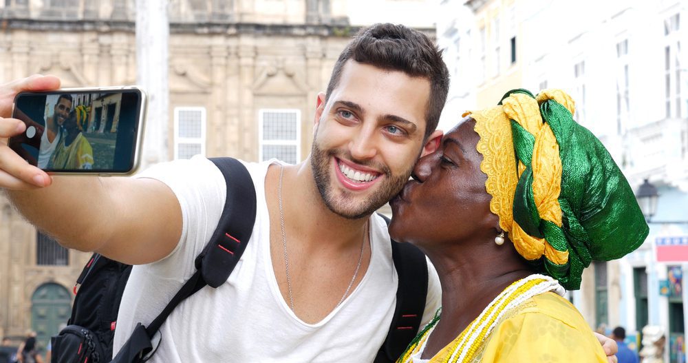 Tourist in Colombia