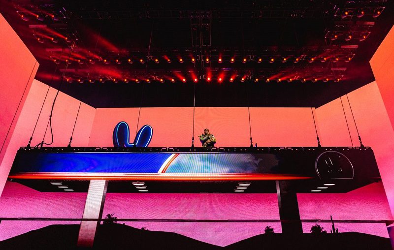 Bad Bunny di Coachella