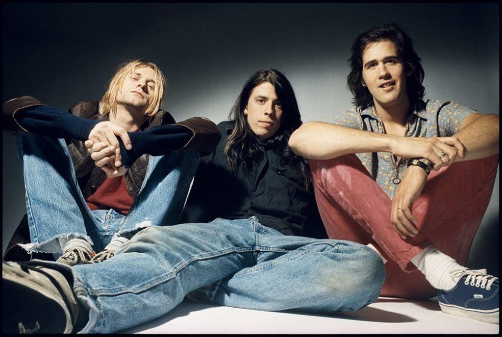Nirvana saat pemotretan album Nevermind