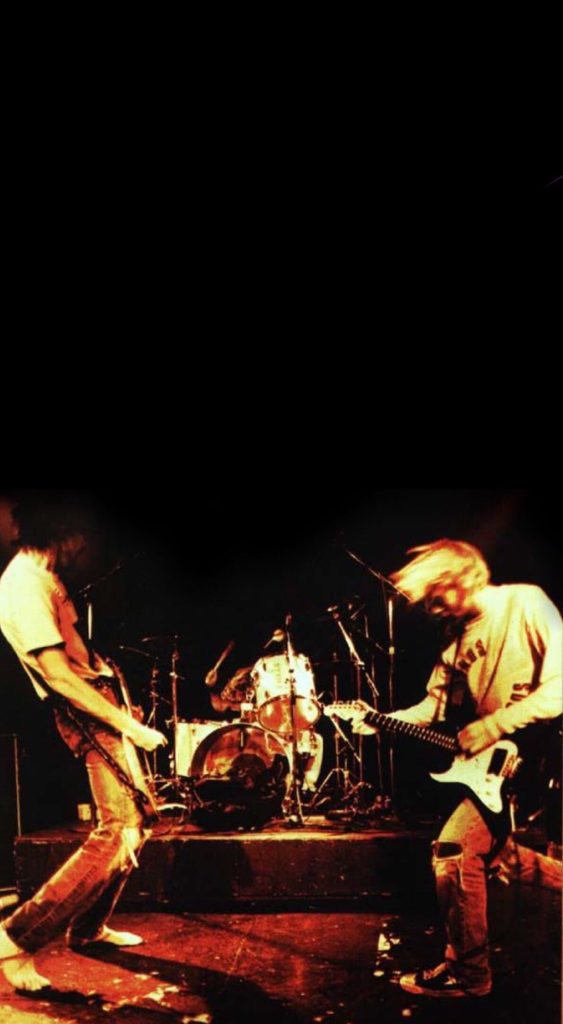 Salah satu aksi panggung Nirvana