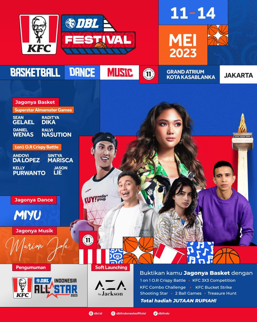 Poster KFC DBL Festival 2023 / KFC DBL