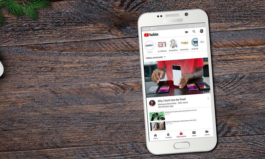YouTube Stories