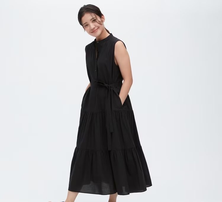 uniqlo summer black